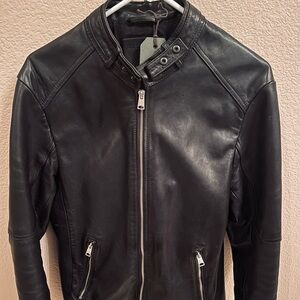 All Saints Cora Leather Jacket